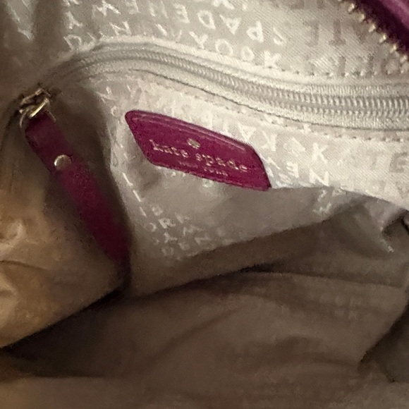 Kate Spade Starla Grant Park Red Plum Leather Crossbody Bag - Picture 15 of 16